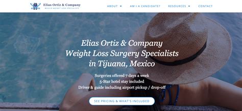 After spending 8 years as the Chief Surgeon with another bariatric <b>company</b>, Dr. . Elias ortiz  company reviews